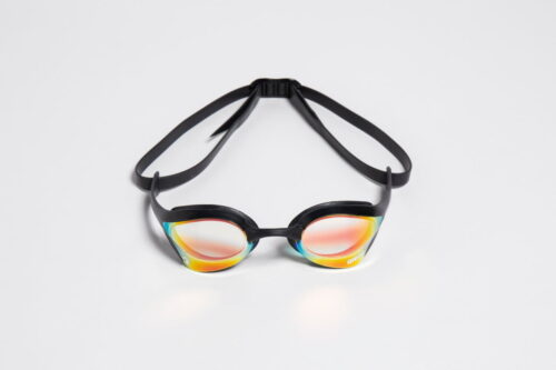 Arena Cobra Ultra Swipe Mirror (Crno/Žute) - Naočare za plivanje
