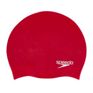 speedo, kapa za plivanje, Moulded Junior Cap Red