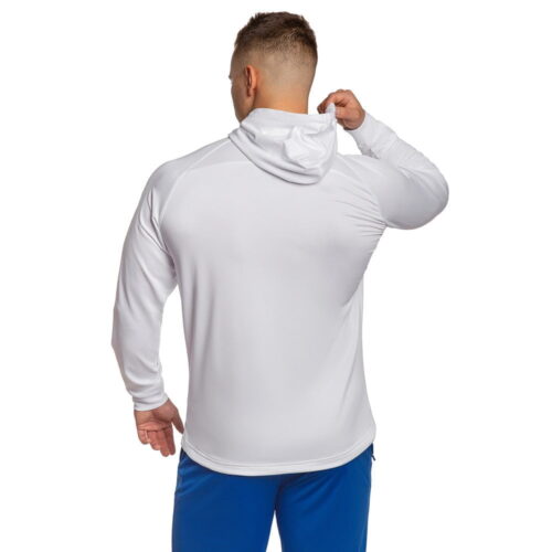 trenerka-bela flex hoodie, mad wave