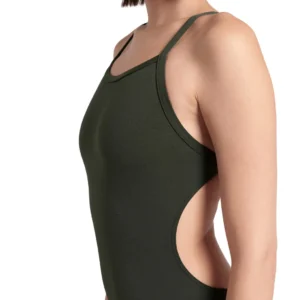 Arena Kupaći kostim za plivanje Team Challenge Solid Tamno zeleni