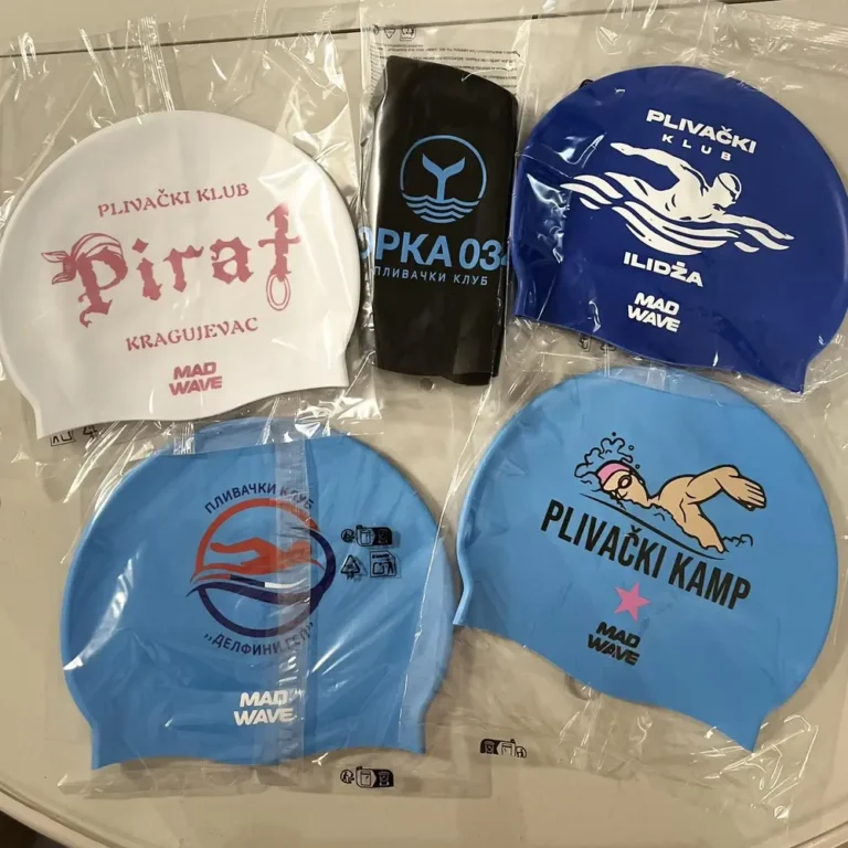 Brendirana oprema za vaterpolo i plivanje 13 Oprema za plivanje i vaterpolo Brendirane kape - Brendiranje