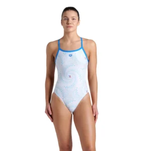 008598-810-WOMEN'S ARENA FIREFLOW SWIMSUIT CHALLENGE BACK-001 Arena Kupaći kostim za plivanje - Fireflow Challenge Back
