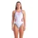 004732-189-W ARENA ONE DOUBLE CROSS BACK ONE PIECE-001.f116aa3c Arena Kupaći kostim za plivanje - One Double Cross Back (Belo/Pink)