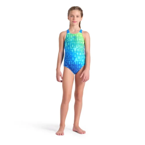 Arena Kupaći kostim za devojčice - Multi Colours (Plavi)
