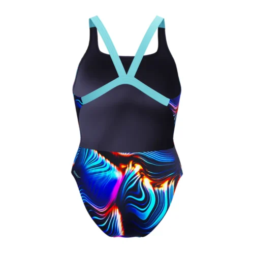 Speedo Kupaći kostim za plivanje - Allover Printed Leaderback Multi