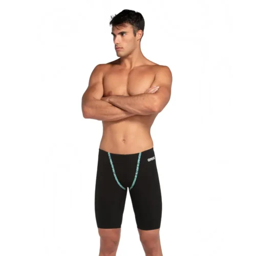 Arena Racing Jammer - Powerskin Primo Black Teal
