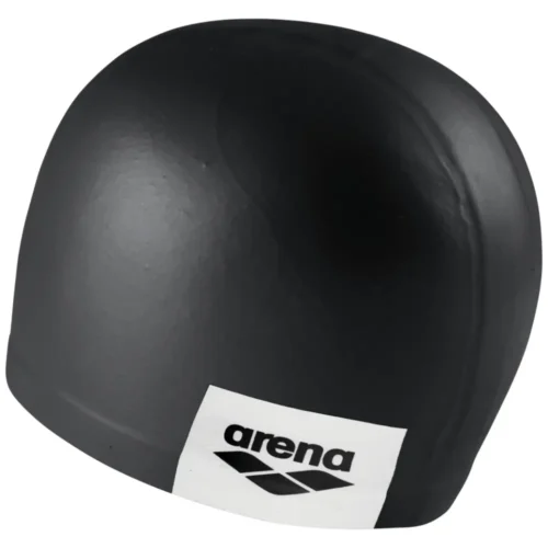 Arena Racing kapa za plivanje - Logo Moulded (Crna)