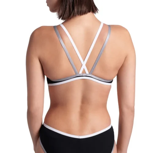 Arena Kupaći kostim za plivanje - One Double Cross Back (Crni)