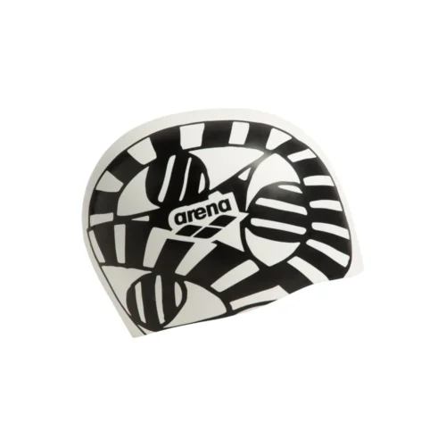 Arena Racing Kapa za plivanje - Reversible Open Your Eyes - Black