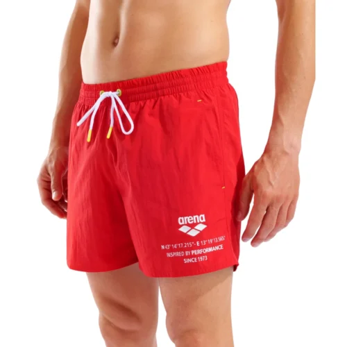 010891-400-M ARENA GRAPHIC BEACH SHORT-004 Arena Boxerice Graphic Beach - Šorts za plivanje