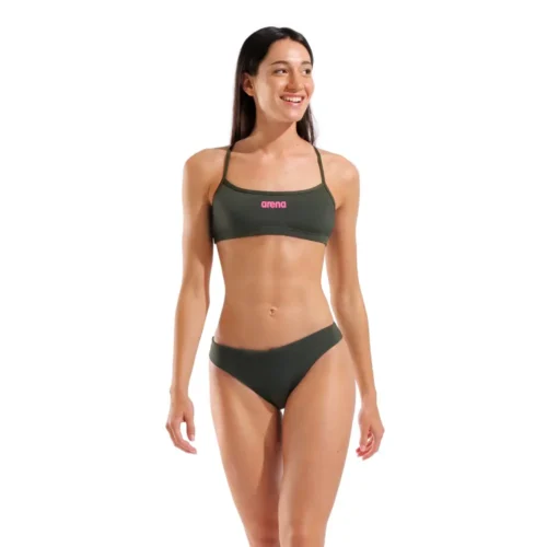 008818-609-WOMEN'S ARENA BIKINI BANDEAU SOLID-001 Arena Kupaći kostim za plivanje - Bikini Bandeau Solid Sage