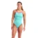 010350-891-WOMEN'S ARENA SWIMSUIT TIE BACK SOLID-001 Arena Kupaći kostim za plivanje - Tie Back Solid (Tirkiz plava)
