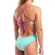 010350-891-WOMEN'S ARENA SWIMSUIT TIE BACK SOLID-005 Arena Kupaći kostim za plivanje - Tie Back Solid (Tirkiz plava)