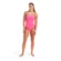 010350-970-WOMEN'S ARENA SWIMSUIT TIE BACK SOLID-003 Arena Kupaći kostim za plivanje - Tie Back Solid (Pink)