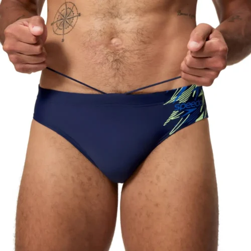 Speedo Kupaće gaće za plivanje - Medley Logo 7cm Brief (Teget)