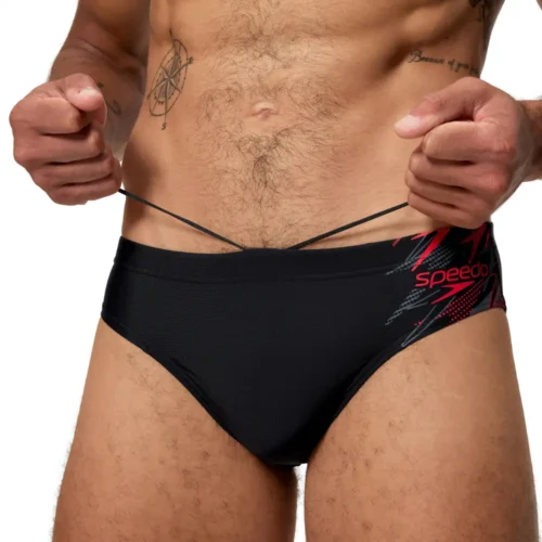 Speedo Kupaće gaće za plivanje - Medley Logo 7cm Brief (Crne)