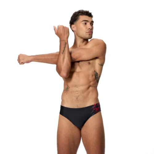 Speedo Kupaće gaće za plivanje - Medley Logo 7cm Brief (Crne)