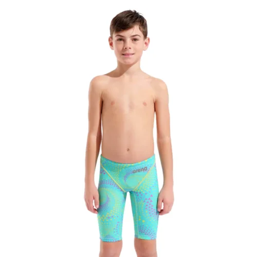 Arena Racing jammer za dečake - Powerskin ST Next Fireflow Seaglass