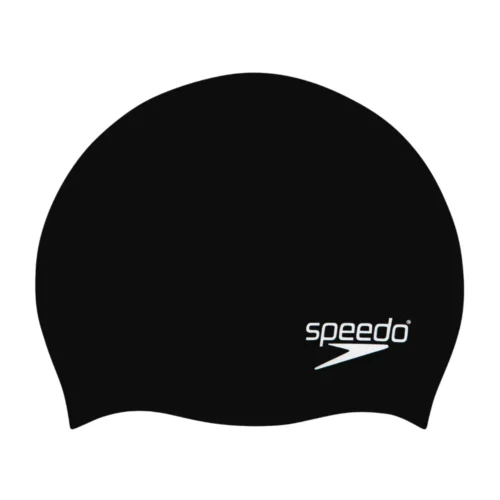 8-709900001-plain-moulded-crna-1 Speedo Kapica za plivanje - Plain Moulded crna