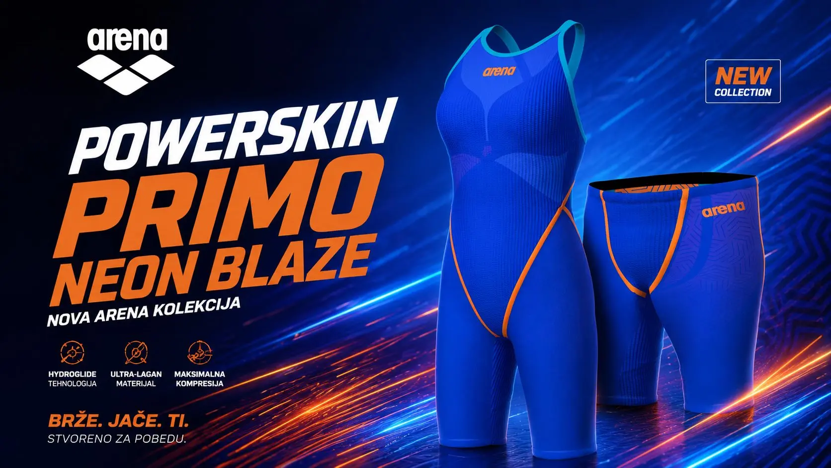 Baner Powerskin Neon Blaze