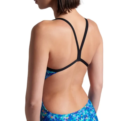 007154-580-WOMEN'S ARENA POOLTILES SWIMSUIT CHALLENGE BACK-05 Arena Kupaći kostim za plivanje - Pooltiles Swim Challenge