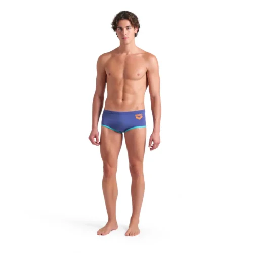 008549-889-MEN'S ARENA ONE LOW WAIST SHORT BIG LOGO-003 Arena Kupaće gaće za plivanje niskog struka - Short Big Logo