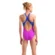 009085-988-GIRL'S ARENA TALES SWIMSUIT V BACK-002 Arena Kupaći kostim za devojčice - Tales V Back Fuchsia Neon Blue