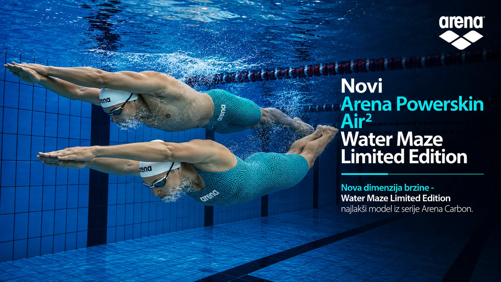 Oprema za plivanje i vaterpolo 1 Oprema za plivanje i vaterpolo Water Maze Air2 model