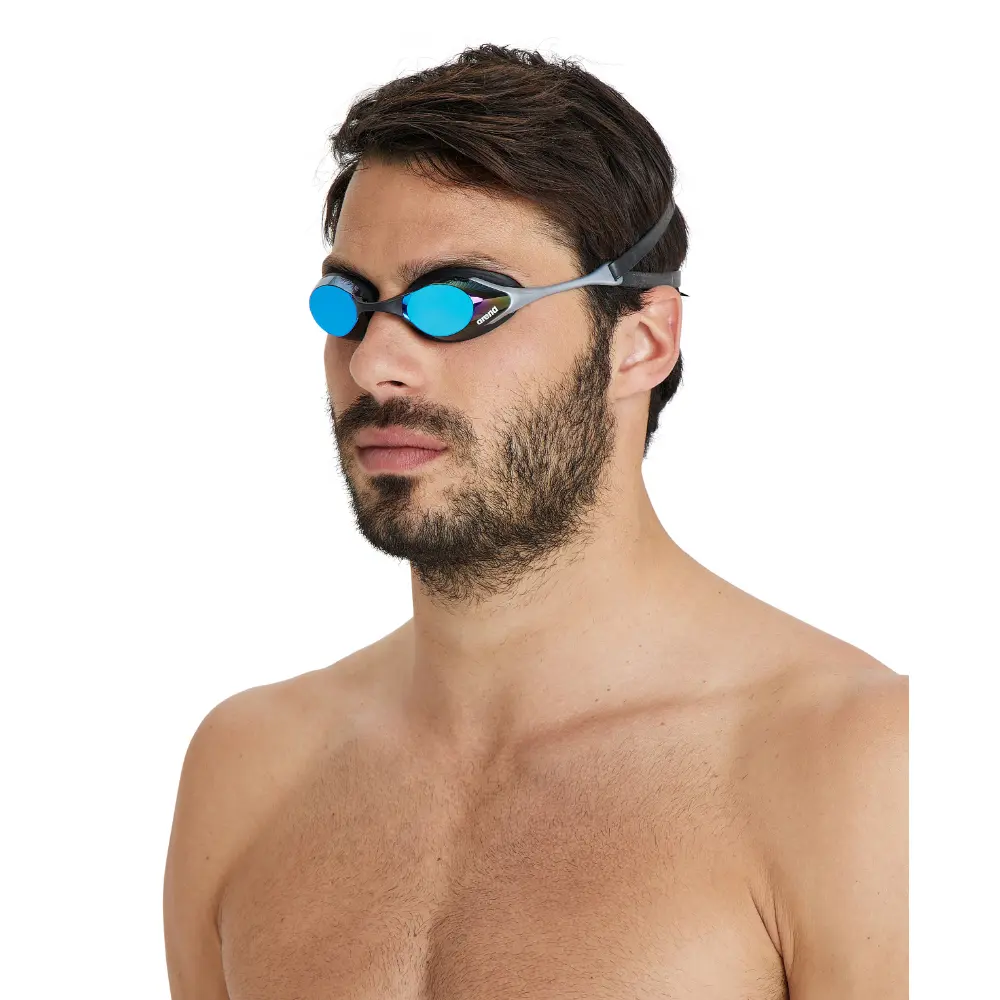 Arena Cobra Original Swipe Mirror Silver Blue - Naočare za plivanje