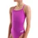 Arena Kupaći kostim za devojčice - Arena Solid Swim Challenge Fuchsia