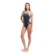 004766-588-WOMEN'S TEAM SWIMSUIT CHALLENGE SOLID-003 Arena Kupaći kostim za plivanje - Team Challenge Solid Asphalt Water Limited Edition