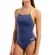 004766-853-WOMEN'S TEAM SWIMSUIT CHALLENGE SOLID-004 Arena Kupaći kostim za plivanje - Team Challenge Solid Future Dusk