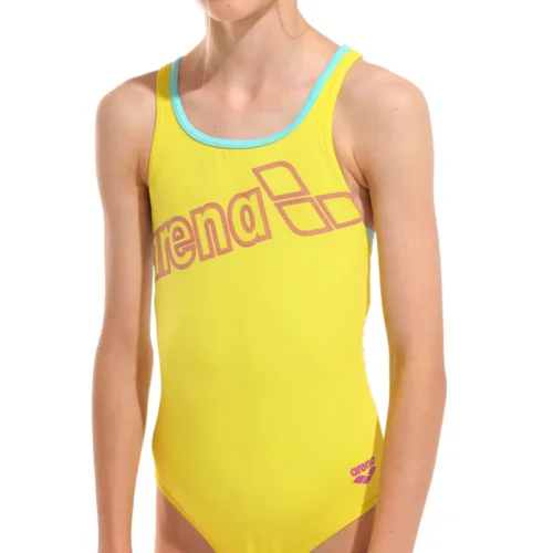010287-380-GIRL'S ARENA LOGO SWIMSUIT SWIM PRO-004 Arena Kupaći kostim za devojčice - Logo Swim Pro