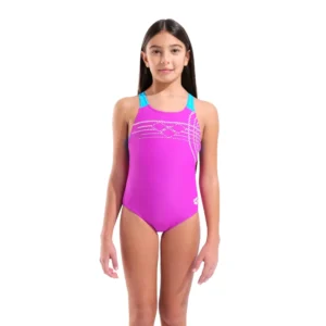010762-760-G ARENA SUNRISE SWIMSUIT SWIM PRO BACK-001 Arena Kupaći kostim za devojčice - Sunrise Swim Pro Back Very Fuchsia