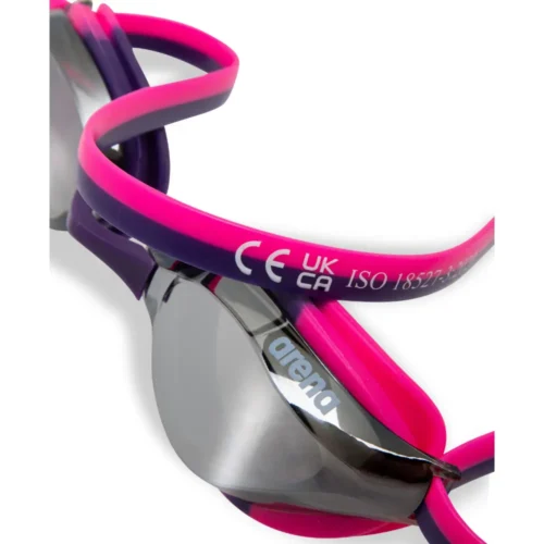 011007-130-PYTHON JUNIOR MR-007 Arena Python Junior Mirror Schoking Pink - Naočare za plivanje