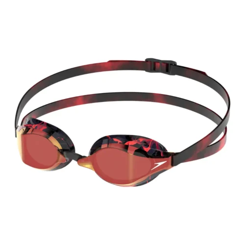Speedo Fastskin Speedsocket 2.0 Mirror LE Black Red - Naočare za plivanje
