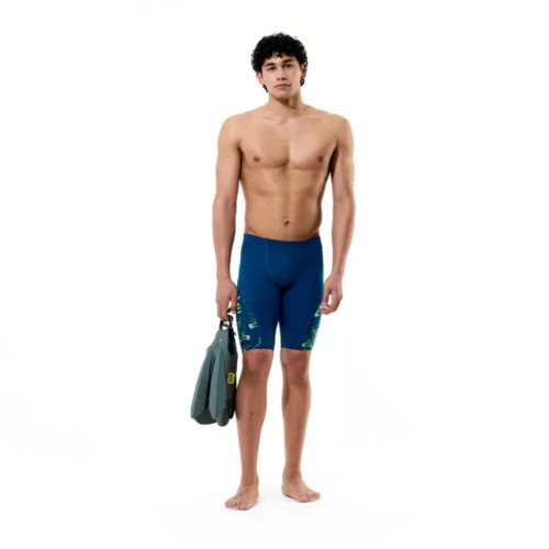 8-005190005-X1 Speedo Kupaće gaće za plivanje - Spliced Printed Jammer Blue