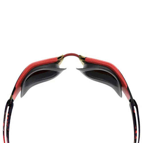 8-12818007-Z2 Speedo Fastskin Hyper Elite Mirror Black Red - Naočare za plivanje