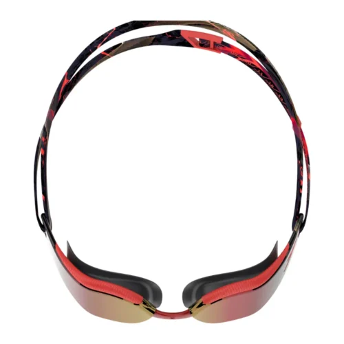 8-12818007-Z5 Speedo Fastskin Hyper Elite Mirror Black Red - Naočare za plivanje