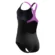 8-13458005-Y6 Speedo Kupaći kostim za devojčice - Medley Logo Medalist 1pcs Black Plum