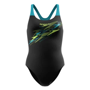 8-A000111005-R1 Speedo Kupaći kostim za plivanje - Medley Logo Medalist 1pcs Black