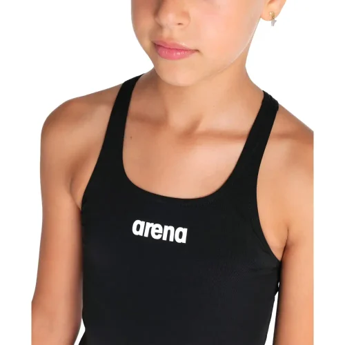 004762-550-GIRL'S TEAM SWIMSUIT SWIM PRO SOLID-004 Arena Kupaći kostim za devojčice - Swim Pro Solid Black